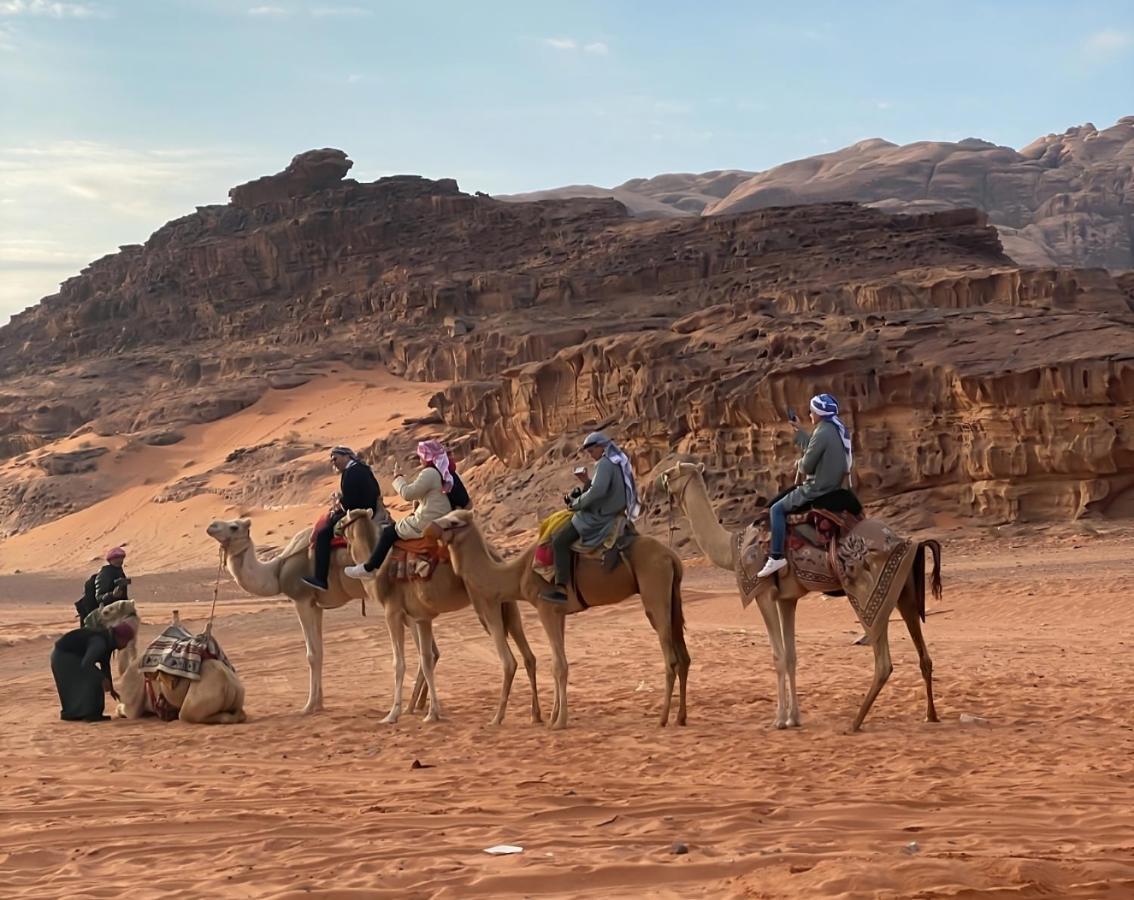 مخيم جبل بردى Jabal Burdah Camp Otel Ram Vadisi Dış mekan fotoğraf